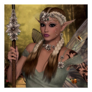 Beauely Brown Elf Perfect Poster