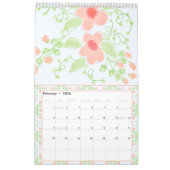 Beauely Girly Flowered Designer Kalender (Feb 2026)