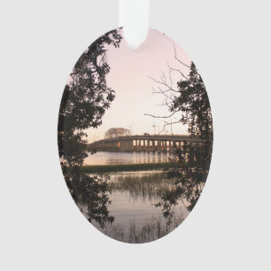 Beaufort Bridge Bossen Memorial Oval Ornament