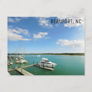 Beaufort North Carolina Reisfoto Briefkaart