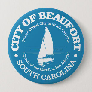 Beaufort SC (zeilboot) Ronde Button 4,0 Cm