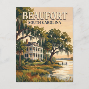 Beaufort South Carolina Briefkaart