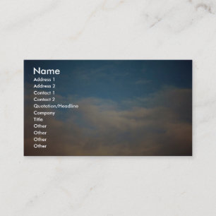 Beauful Altostratus Visitekaartje