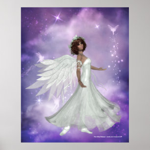 Beauful Angel Design 3 - Afdruk Poster