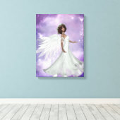Beauful Angel Design 3 Canvas Afdruk (Insitu (Houten vloer))