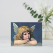 Beauful Angel Etching Briefkaart (Staand voorkant)