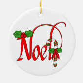 Beauful Angora Noel Ornament (Achterkant)