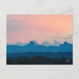 Beauful Arizona Sunrise Feestdagenkaart