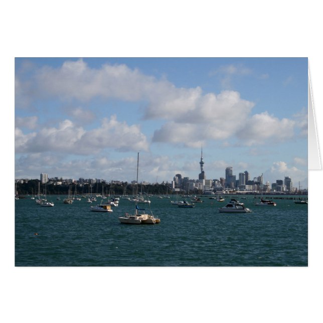 Beauful Auckland Skyline (Voorkant Horizontaal)