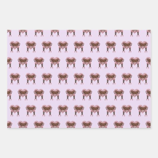 Beauful Ballerina Dancer Custom Inpakpapier Vel (Voorkant)