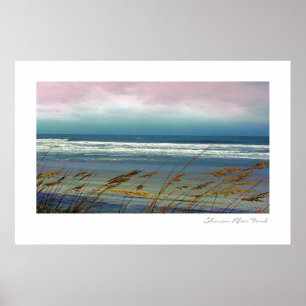 Beauful Beach and Ocean Photography by srf Poster