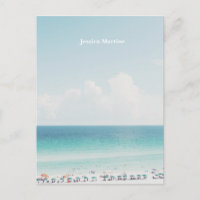 Beauful Beach Photography Cool Blue Ocean Skies