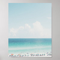 Beauful Beach Photography Cool Blue Ocean Skies