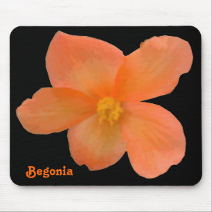 Beauful Begonia Mousepad Muismat