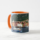 Beauful Bergen, Noorwegen Mok (Voorkant links)