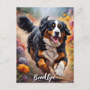 Beauful Bernese Mountain Dog Briefkaart