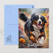 Beauful Bernese Mountain Dog Briefkaart (Voorkant / Achterkant)