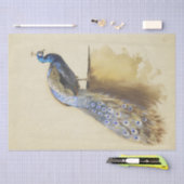 Beauful Bird Peacock Waterverf Tissuepapier (Craft)