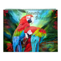 Beauful Birds Art Calendar