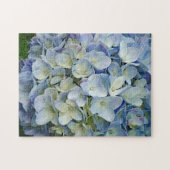 Beauful Blue Hydrangea Flowers Foto Legpuzzel (Horizontaal)