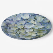 Beauful Blue Hydrangea Flowers Foto Papieren Bordje (Gekanteld)