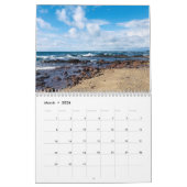 Beauful Blue Waves Beach Photography Calendar Kalender (Mar 2026)