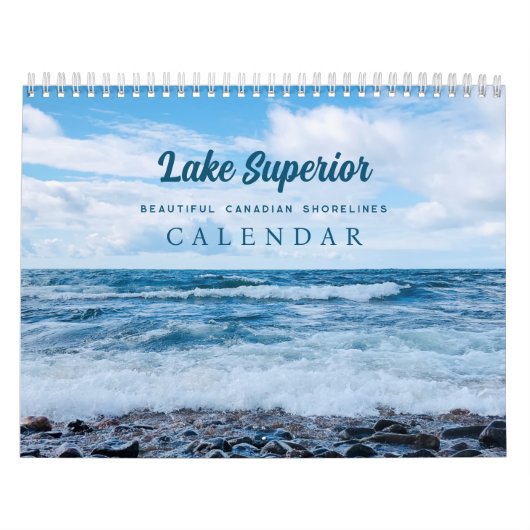 Beauful Blue Waves Beach Photography Calendar Kalender (Hoes)