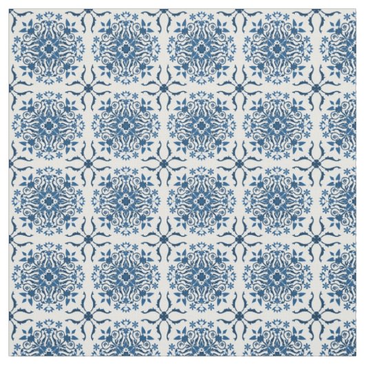 Beauful Blues Boho Bliss Stof (Swatch)