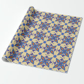 Beauful Boho Talavera Tile Cadeaupapier (Uitgerold)
