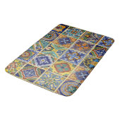 Beauful Boho Talavera Tiles Badmat (Gekanteld)