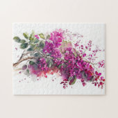 Beauful Bougainvillea-Waterverf Legpuzzel (Horizontaal)