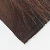 Beauful Brown Horse Fleece Blanket (Hoek)