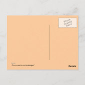 Beauful California Ocean Sunset Briefkaart (Achterkant)