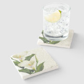 Beauful Calla Lilies Stenen Onderzetter (Zijkant)