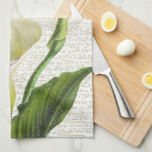 Beauful Calla Lilies Theedoek (Quarter Fold)