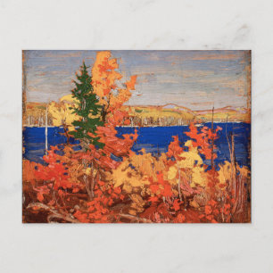 Beauful Canadian Autumn Foliage Tom Thomson Briefkaart