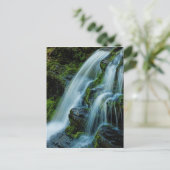 Beauful Cascade Waterfall-Briefkaart Briefkaart (Staand voorkant)