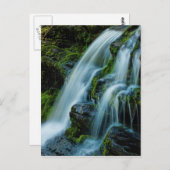 Beauful Cascade Waterfall-Briefkaart Briefkaart (Voorkant / Achterkant)
