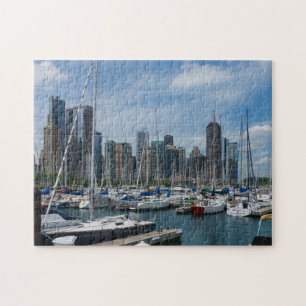 Beauful Chicago Harbour Legpuzzel
