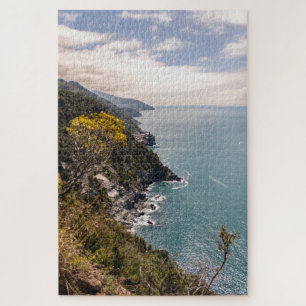Beauful Cinque Terre kust, Liguria, Italië Legpuzzel