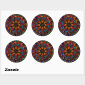 Beauful Colorful Mandala Sticker (Vel)