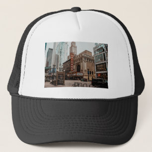 Beauful Downtown Chicago Illinois Trucker Pet
