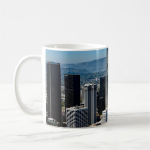 Beauful Downtown Los Angeles California Skyline Koffiemok