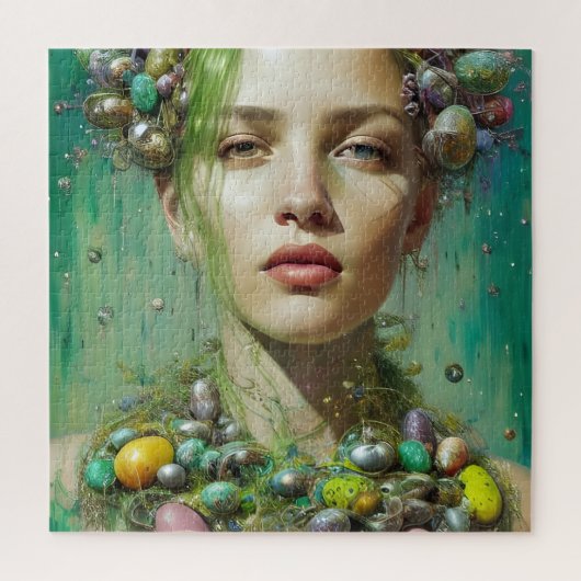 Beauful Easter Goddess Jigzaag Puzzle Legpuzzel (Verticaal)