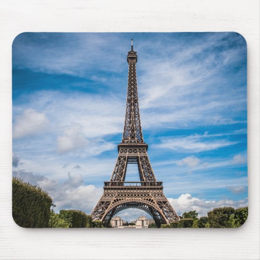 Beauful Eiffel Tower Paris Frankrijk Muismat (Voorkant)