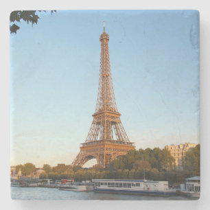 Beauful Eiffel Tower Paris Frankrijk Stenen Onderzetter