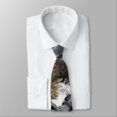 Beauful Estes Park Colorado Winter Stream Stropdas (Gebonden)