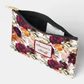 Beauful Floral Personalized Etui (Open)