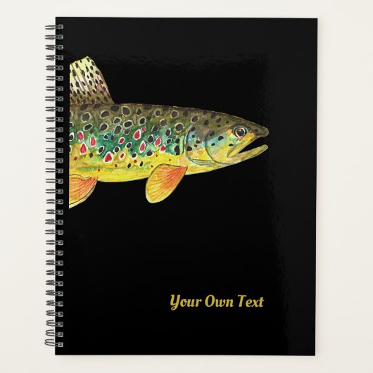 Beauful Fly Fishing Journal Planner (Voorkant)