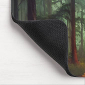 Beauful Forest Path Digital Artwork Muismat (Hoek)